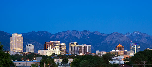 Salt Lake Twilight