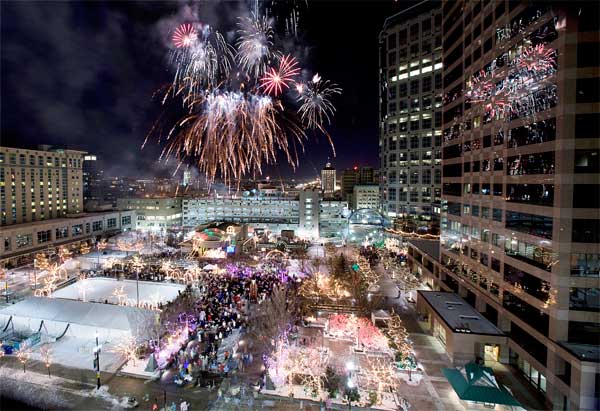 Gallivan Center Fireworks